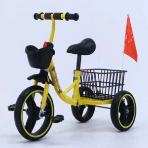 tricycle avec panier arrière