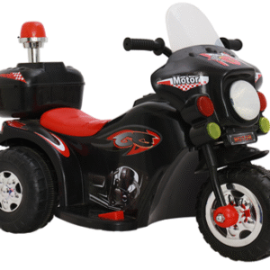 moto 3 roues rouge noir